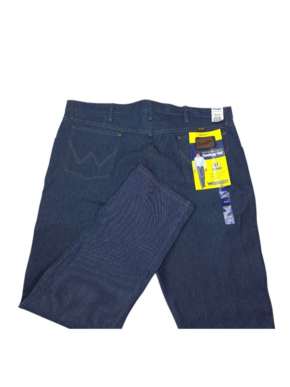 Wrangler Cowboy Cut Jeans 47MWZ Pro Rodeo 46x32 Rigid Indigo Denim Original Fit